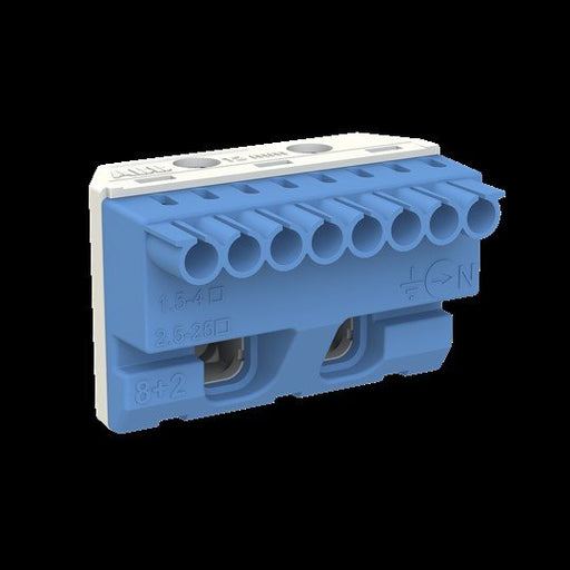 Striebel&amp;John - Steckklemme N-Klemmenblock ZK82B 8x4 +2x25qmm − 1 Stück by Striebel&amp;John
