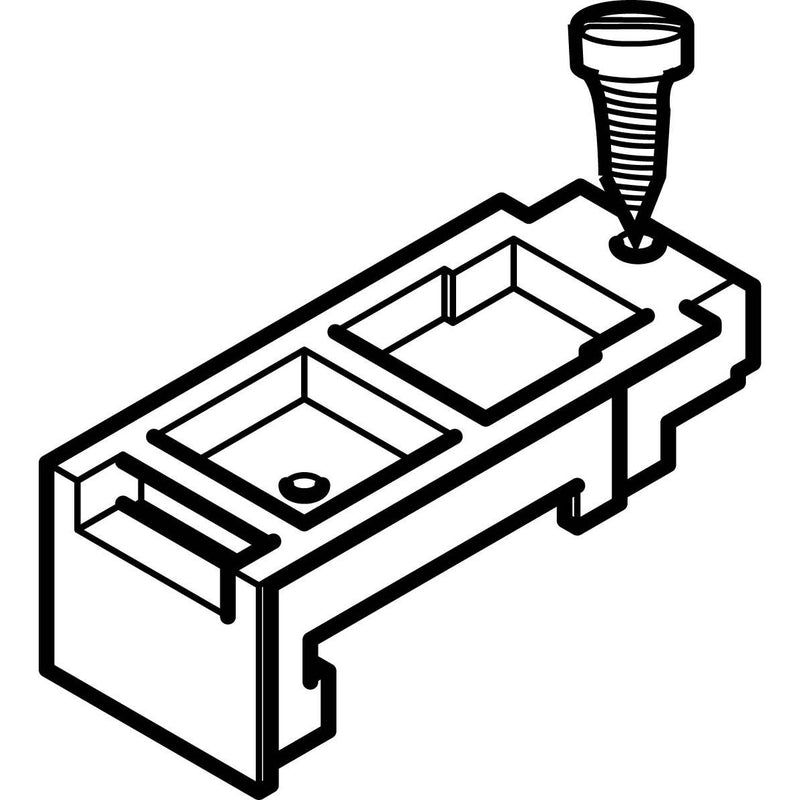 ABN - Tragschiene für Lichtbandsystem Gerätetragschiene PC90N m.Schrauben Espro