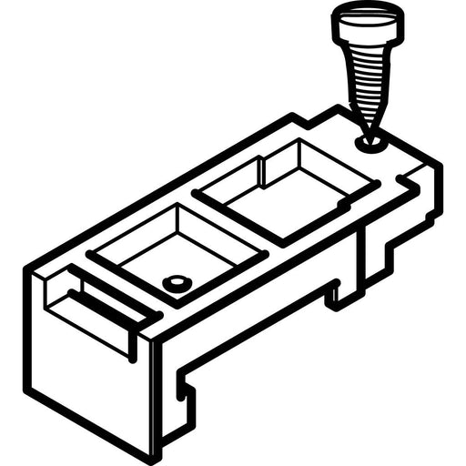 ABN - Tragschiene für Lichtbandsystem Gerätetragschiene PC90N m.Schrauben Espro − 1 Stück by ABN
