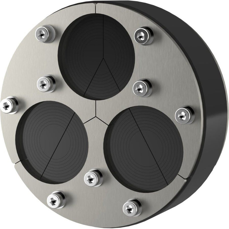 Hauff - Mauerdurchführung für Kabel und Rohre Ringraumdichtung HRD150-SG-3/22-54 f. 3 Kabel D=22-54mm