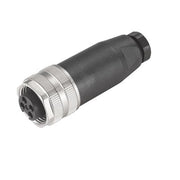 Weidmüller - Rundsteckverbinder, feldkonfektionierbar (Industriesteckverbinder) Steckverbinder SAIB-4/9-7/8 Buchse,ger.,Schrauba