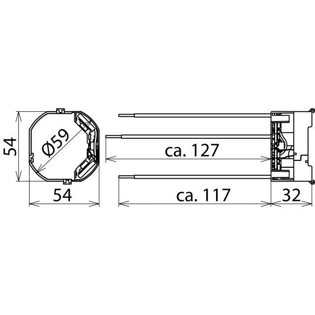 DEHN - Geräteüberspannungsschutz für Energietechnik/Stromversorgung ÜS-Modul STC 230 f.Schutzk.Steckdose