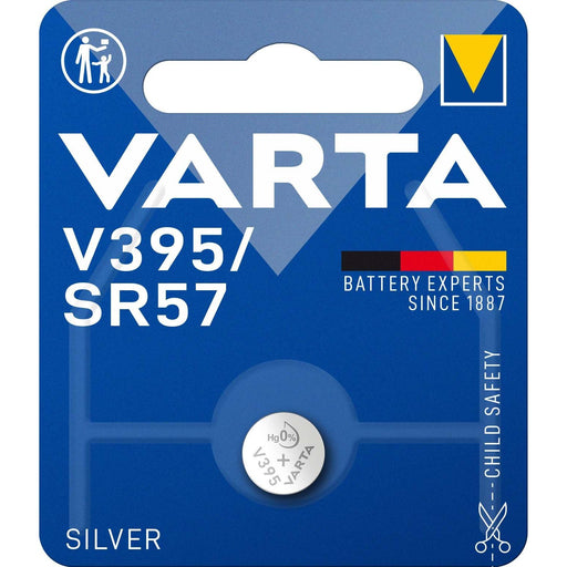 Varta Cons.Varta - Batterie Electronics V 395 Bli.1 1,55V/38mAh/Silber − 10 Stück