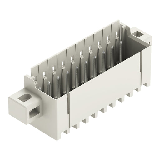 WAGO - Leiterplattensteckverbinder THR-Stiftleiste Lötstift 2091-1410/205-000 1,0mm,gerade,lgr − 100 Stück