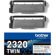 Brother - Verbrauchsmaterial für Telefax/Drucker/MFC Toner TN-2320TWIN TWIN Pack 2xTN-2320