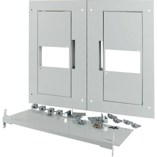 Eaton - Frontplatte (Schaltschrank) Frontplatte 2xNZM4 3polig XM2N43W08C Ausfahreinheit grau
