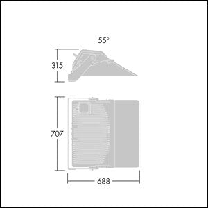 Thorn - Downlight/Strahler/Flutlicht LED-Fluter CHAMPION #92917406 740