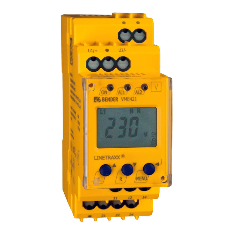 Bender - Spannungsüberwachungsgerät Spannungsrelais VME421H-D-2 1ph AC/DC Schraubkl
