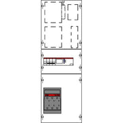 Striebel&John - Verteilerbaugruppe Schalter Modul KBN8S0110 Netzschutz AF80