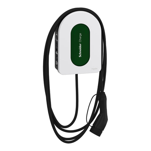 Schneider Electric - Ladestation E-Mobility Smarte Wallbox EVH5A11N2C7 11kW, T2 Kabel 7m − 1 Stück
