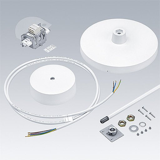 Thorn - Mechanisches Zubehör/Ersatzteile für Leuchten Befestigungszubehör NOVS S SUSPSET AP2WH weiß
