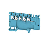 Weidmüller - Durchgangs-Reihenklemme Klemme AAP12 2.5 LI BL/OR PUSH IN, 2.5 mm² − 50 Stück