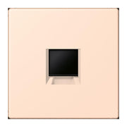 Jung - Einsatz/Abdeckung für Kommunikationstechnik Abdeckung (gerastet) LC 1969-1 WE 228 rose pale (32091)