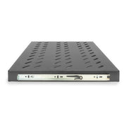 DIGITUS - Komponente für den Ausbau (Schaltschrank) Ausziehbarer Fachboden DN-19 TRAY-2-600-SW 1HE,RAL 9005