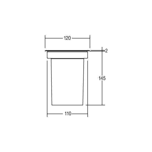 Brumberg Leuchten - Bodeneinbauleuchte 00310500 GU10 7/9/11W eds
