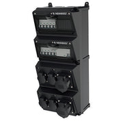 Mennekes - CEE-Steckdosen-Kombination (IEC 60309) AMAXX Steckdosen-Kombi 940280SW IP44