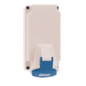 Bals Elektrotech - CEE-Steckdose (IEC 60309) Wandsteckdose 16A 3p 230V 11448 6h IP44