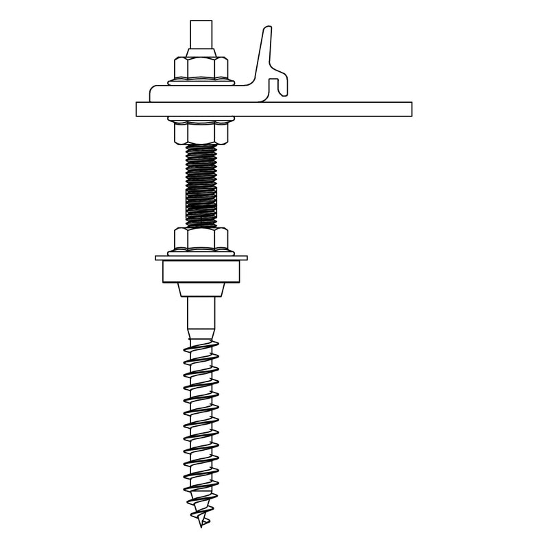 K2 - Stockschraube 2003272 CR M10x180 vormont