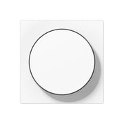 Jung - Abdeckung/Bedienelement für Installationsschalterprogramme Abdeckung für Drehdimmer A 1740 BF WW Thermoplast, Serie A