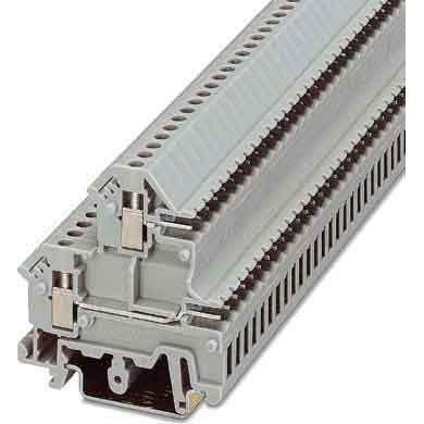 Phoenix Contact - Durchgangs-Reihenklemme Reihenklemme UKK 3-MSTB-5,08 0,2-2,5qmm,gr − 50 Stück