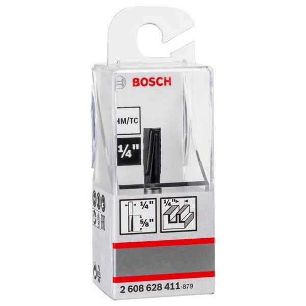 Bosch - Fräser PRO Nutfräser, 2608628411 zweischneidig 1/4