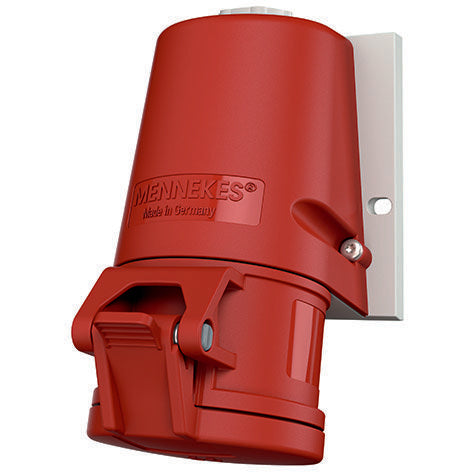 Mennekes - CEE-Steckdosen-Kombination (IEC 60309) Wanddose 27006VN 32A4p6h400V, IP44