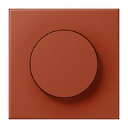 Jung - Abdeckung/Bedienelement für Installationsschalterprogramme Abdeckung mit Drehknopf LC 1740 232 locre rouge