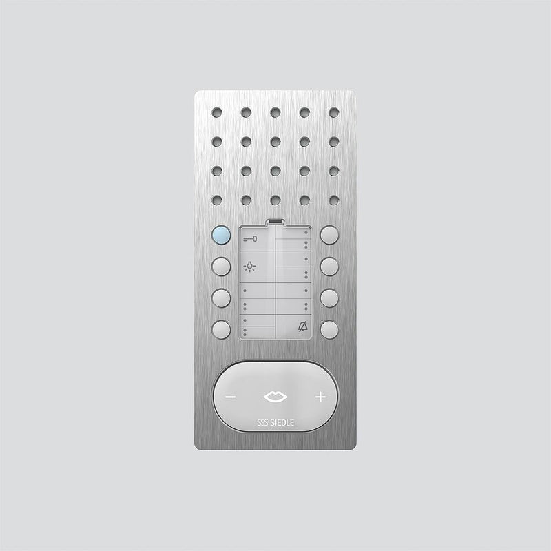 Siedle&Söhne - Innenstation für Türkommunikation Bus-Freisprechtelefon Comf BFC 850-01 E/W Edelstahl/weiß