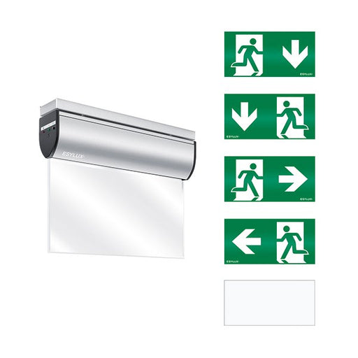 ESYLUX - Sicherheitsleuchte LED-Rettungszeichenleuchte SLDEL LED#EN10031663 3h, 32m
