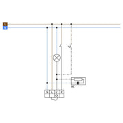 BEG Brück Electronic - Bewegungsmelder/Präsenzmelder komplett Sensoreinsatz Indoor180-R o.Rahmen f.Indoor 180-R-UP