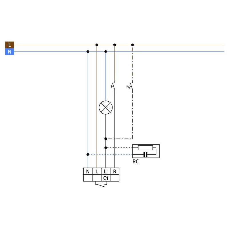 BEG Brück Electronic - Bewegungsmelder/Präsenzmelder komplett Sensoreinsatz Indoor180-R o.Rahmen f.Indoor 180-R-UP