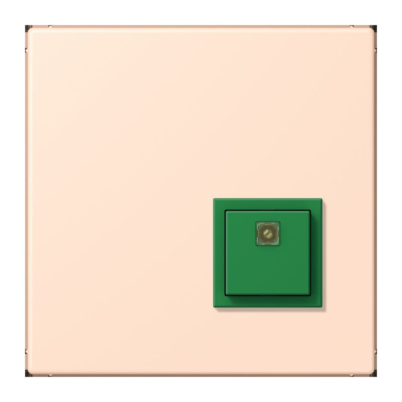Jung - Behindertenelement für Installationsschalterprogramme Notrufsystem Abstelltaster NRS LC 0834 AT 228 rose pale