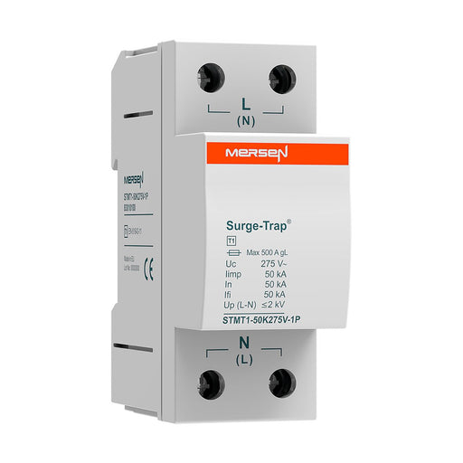 Mersen - Überspannungsableiter für Energietechnik/Stromversorgung Blitzstromableiter STMT1-50K275V-1P Typ 1,1-polig 50kA