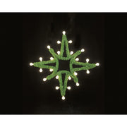 Scharnberger+Hasenbein - Festbeleuchtung Weihnachtsbeleuchtung 57907 Stern11 130x130cm24x