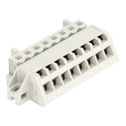 WAGO - Kabelsteckverbinder für Leiterplattensteckverbinder 1-Leiter Federleiste 721-308/031-000 CAGECLAMP 2,5mm²,lgr − 50 Stück