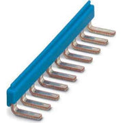 Phoenix Contact - Querverbinder/Brücker für Reihenklemme Einlegebrücke EB 10- DIK BU − 10 Stück