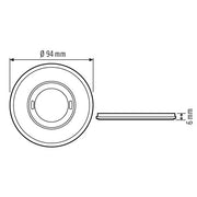 ESYLUX - Zubehör/Ersatzteile für Bewegungsmelder Abdeckung FLAT COVER ROUND BK