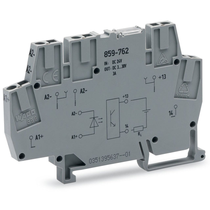 WAGO - Optokoppler Optokopplermodul 859-762 DC 24 V