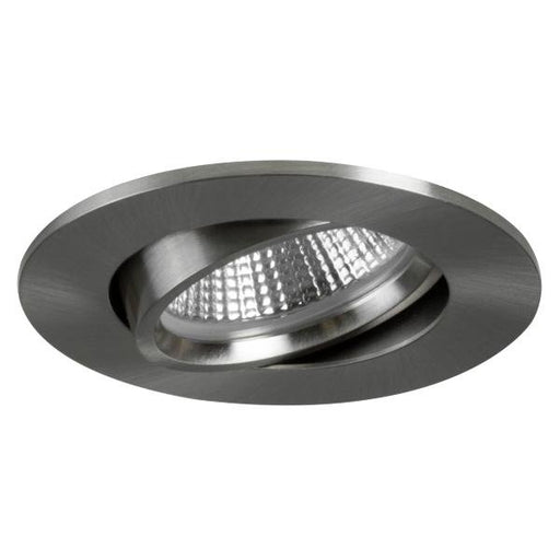 Brumberg Leuchten - Downlight/Strahler/Flutlicht LED-Einbauleuchte 350mA 12463153 rund, nickel, d2w