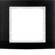 Berker - Abdeckrahmen Rahmen sw/pows 10113025 1fach