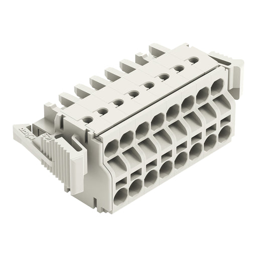 WAGO - Kabelsteckverbinder für Leiterplattensteckverbinder 2-Leiter-Federleiste 721-2108/037-000 CAGECLAMP,2,5mm²,lgr − 25 Stück