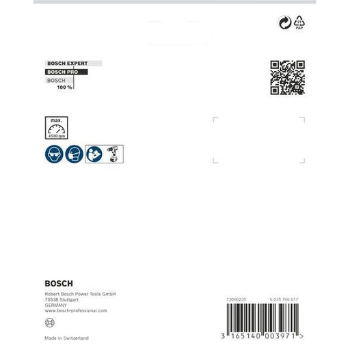 Bosch - Trenn-/Schleifscheibe PRO Stützteller 125 x 8 1609200154 mm, Klettverschluss