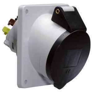 Bals Elektrotech - CEE-Anbausteckdose (IEC 60309) Anbausteckdose geneigt 16A 12774 3p 500V 7h IP44