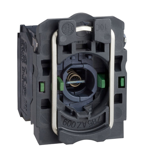 Schneider Electric - Lampenfassungsblock für Befehls- und Meldegeräte Hilfsschalterblock ZB5AW063 2S