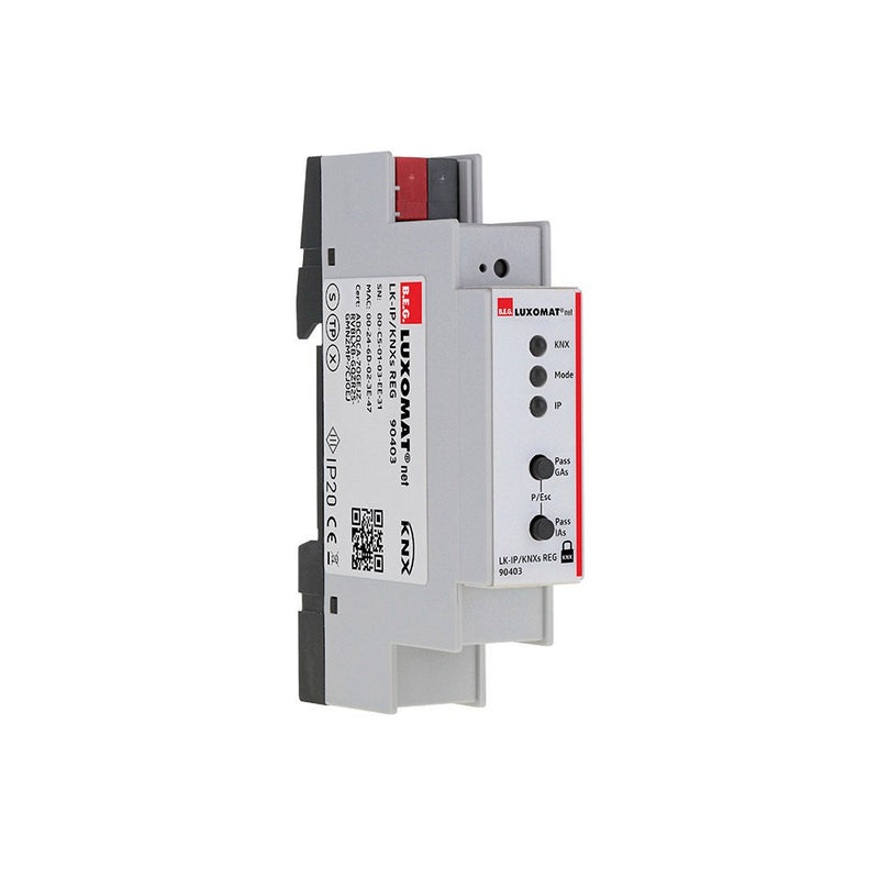 BEG Brück Electronic - Bussystem-Linien-/Bereichskoppler KNX-Linienkoppler LK-IP/KNXs REG weiß