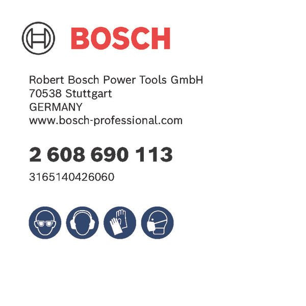 Bosch Power Tools - Maschinenmeißel PRO HEX 30-4C Spatmeißel, 2608690113 75 x 450 mm  − 1 Stück
