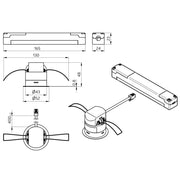 BEG Brück Electronic - Bussystem-Bewegungsmelder Präsenzmelder PD11MDACOFLAT DALI-2 DALI