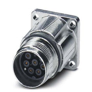 Phoenix Contact - Rundsteckverbinder, feldkonfektionierbar (Industriesteckverbinder) Gerätesteckverbinder ST-8ES1N8AWQ00S Vorderwand