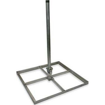 Televes - Antennenhalterung Balkonständer f.4 Betonpl. BS 40/4 feuerverzinkt
