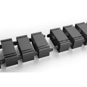 DIGITUS - Kabelführung für Gehäuse/Schränke Flexible Kabelführung DA-90505 1,3 m, sw